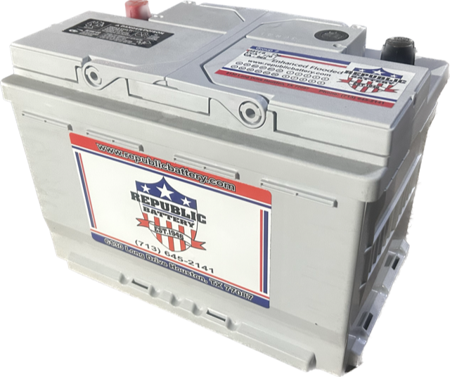 48EFB-770 H6 Enhanced Flooded, Group Size 48, 770 cca 960ca 2yr Warranty Republic Brand