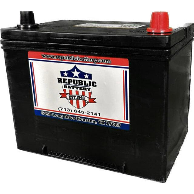 24-3 Battery, 24 Group Size, Wet Cell, 750cca 875ca 3yr Warranty Republic Brand - Republic Battery Online