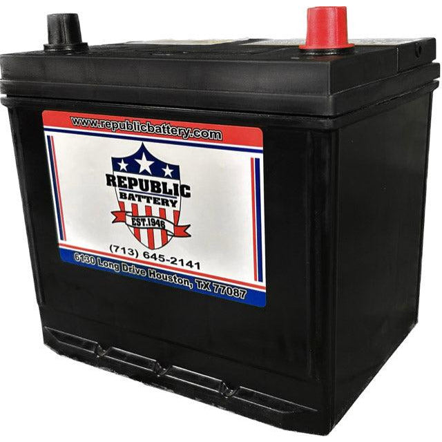 35-1 Battery 35 Group Size, Wet Cell, 570cca 710ca 1yr Warranty Republic Brand - Republic Battery Online