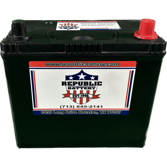 51R-3 Battery 51R Group Size, Wet Cell, 450cca 575ca 3yr Warranty Republic Brand - Republic Battery Online