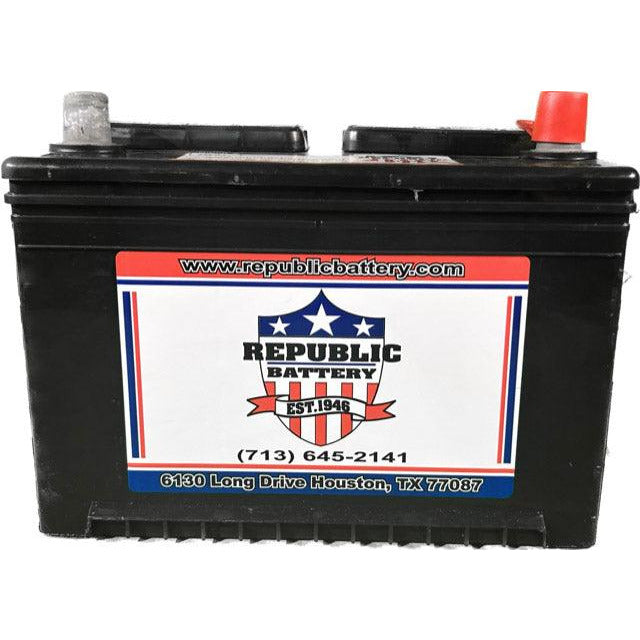 58R-1 Battery 58R Group Size, Wet Cell, 525cca 650ca 1yr Warranty Republic Brand - Republic Battery Online