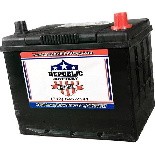85-1 Battery 85 Group Size, Wet Cell, 610cca 760ca 1yr Warranty Republic Brand - Republic Battery Online