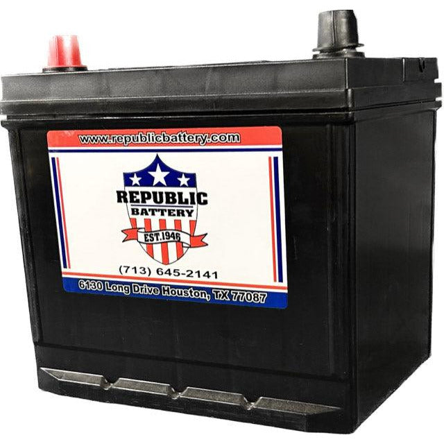 86-1 Battery: 86 Group Size, 630cca 810ca 1yr Warranty Republic Brand - Republic Battery Online