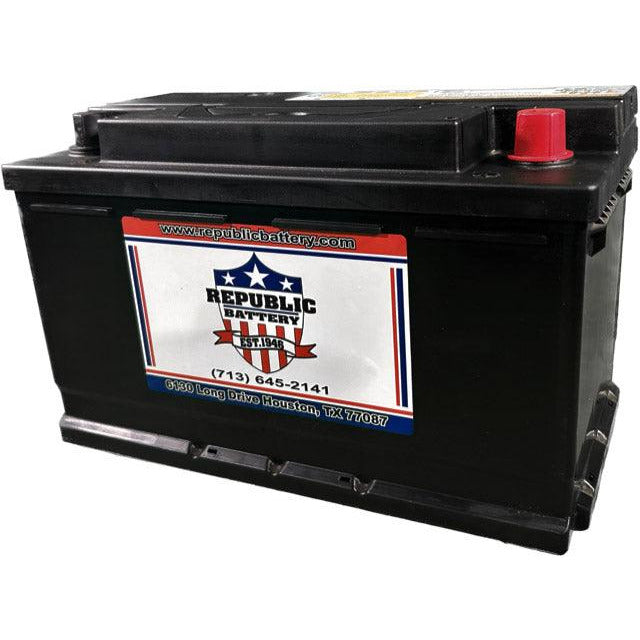 94R-1 (H7) 94R H7 Group Size, 730cca 870ca 1yr Warranty Republic Brand - Republic Battery Online