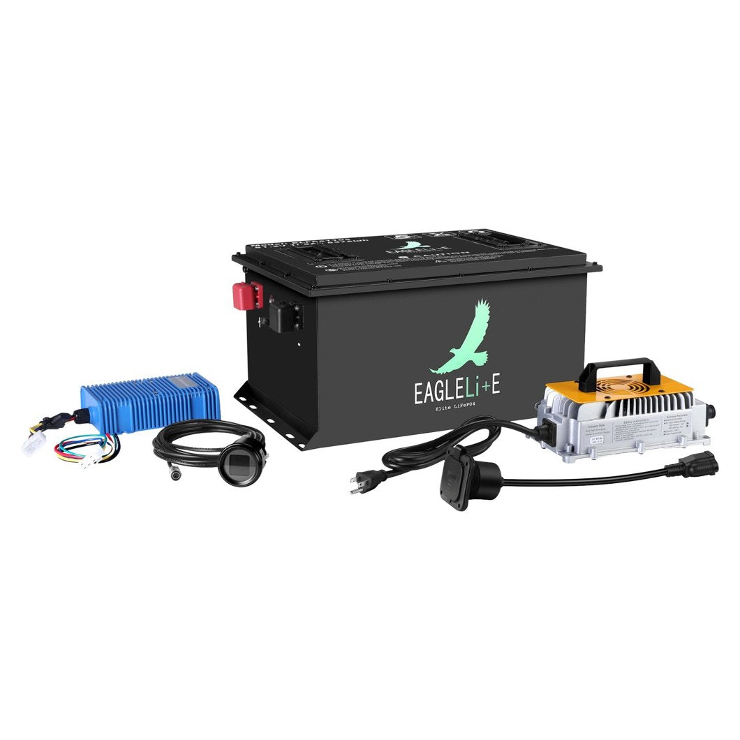EagleLi+E ELFP51150 48V lithium golf cart battery kit