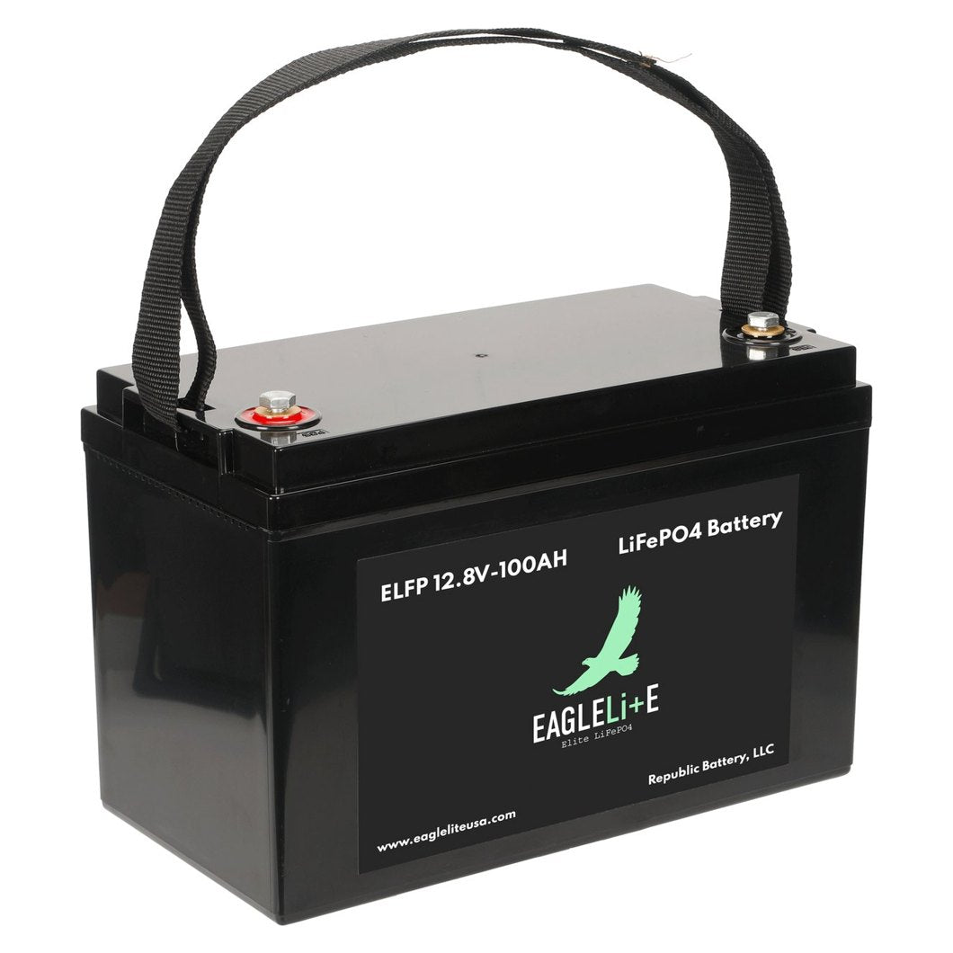 EagleLi+E ELFP12100M 12V 100Ah lithium marine battery