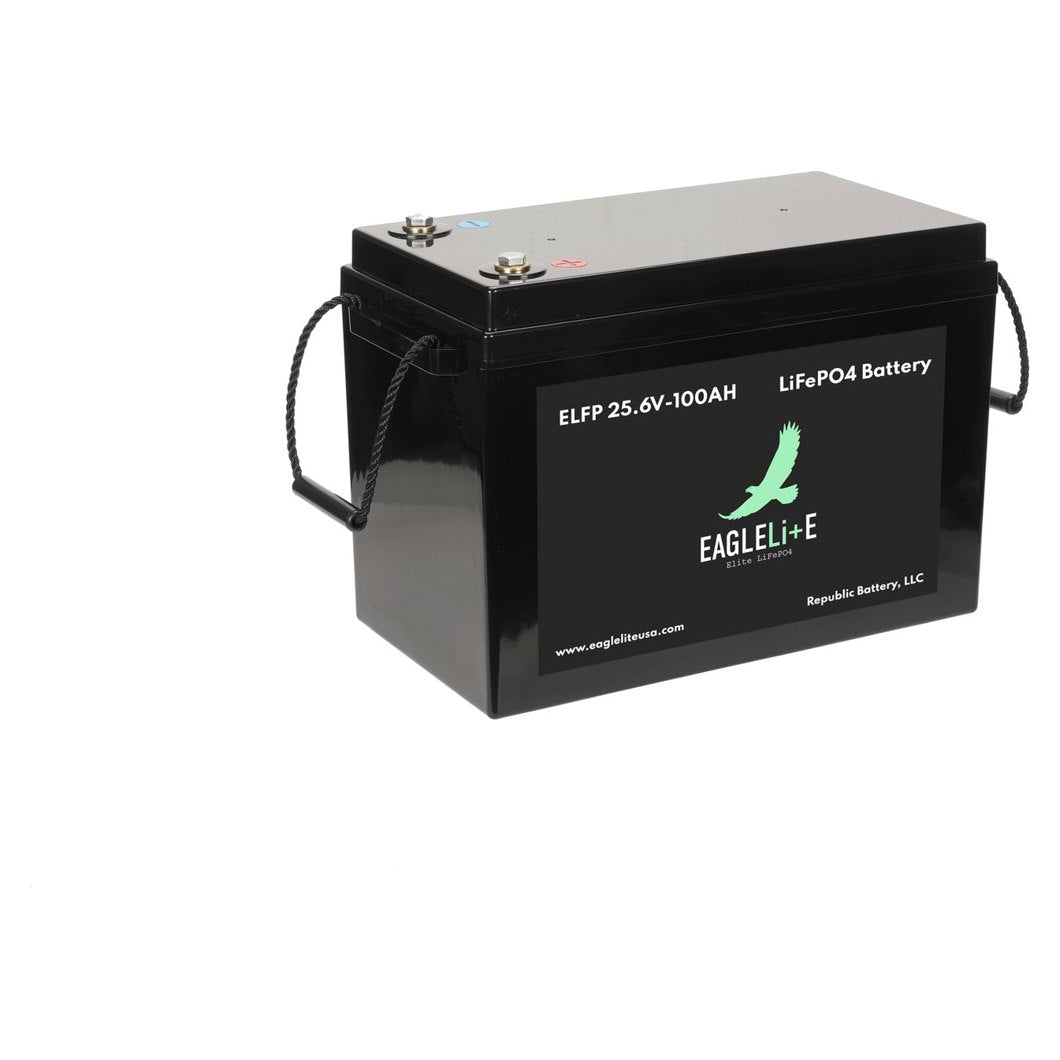 EagleLi+E ELFP25100M 24V 100Ah lithium marine battery