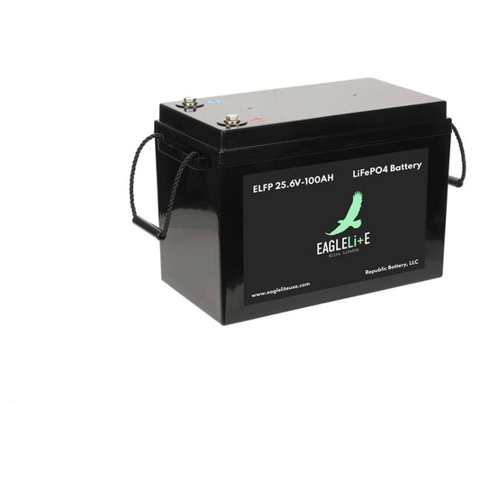 EagleLi+E ELFP25100M 24V 100Ah lithium marine battery