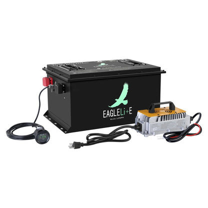 EagleLi+E ELFP51100 48V lithium golf cart battery kit