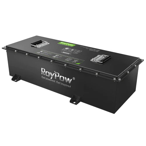 roypow-72v-105ah-performance-series-universal-kitKit for 72V 105AH Performance Series RoyPow Battery. 
 
-Battery 
-Charger 
-Charge Meter 
-Ring Terminal Adapter 
-Brake Resistor 
 
No Bracket included for 72V
