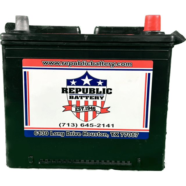26R-1 Battery, 26R Group Size, Wet Cell, 525cca 625ca 1yr Warranty Republic Brand - Republic Battery Online