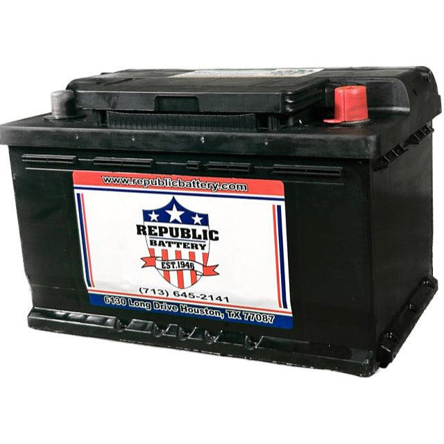 40R-1 Battery 40R Group Size, Wet Cell, 700cca 875ca 1yr Warranty Republic Brand - Republic Battery Online