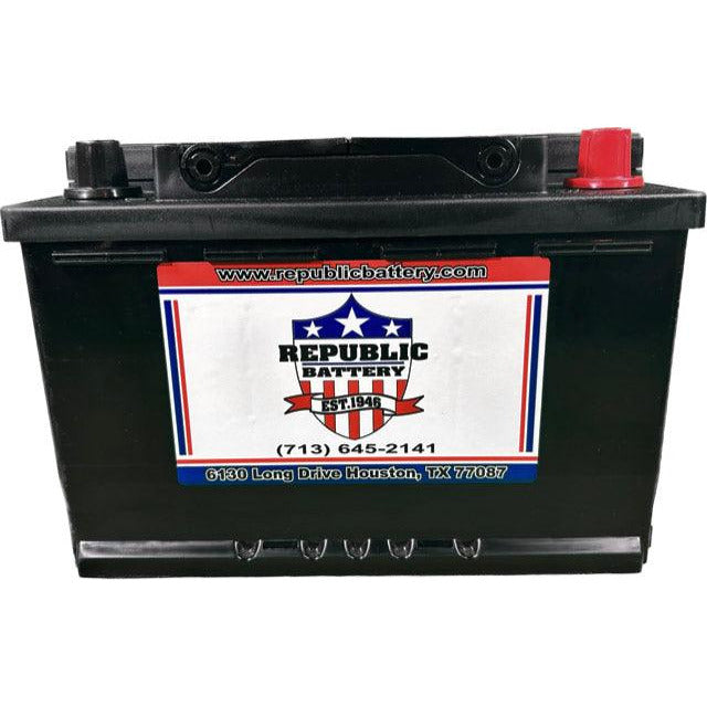 48/91-1 (H6) 48 H6 Group Size, Wet Cell, 770cca 960ca 1yr Warranty Republic Brand - Republic Battery Online