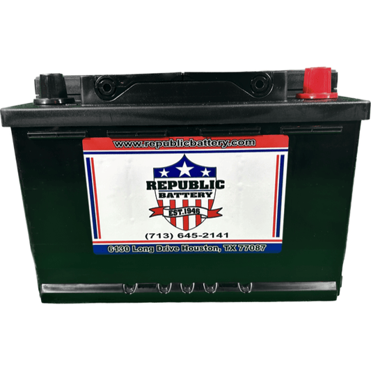 48/91-3 (H6) 48 H6 Group Size, Wet Cell, 770cca 960ca 3yr Warranty Republic Brand - Republic Battery Online