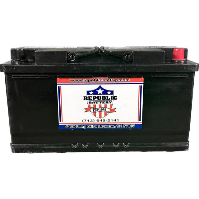 49/93-1 (H8) 49 H8 Group Size, Wet Cell, 825cca 1000ca 1yr Warranty Republic Brand - Republic Battery Online
