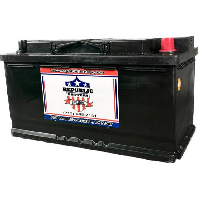 49/93-1 (H8) 49 H8 Group Size, Wet Cell, 825cca 1000ca 1yr Warranty Republic Brand - Republic Battery Online