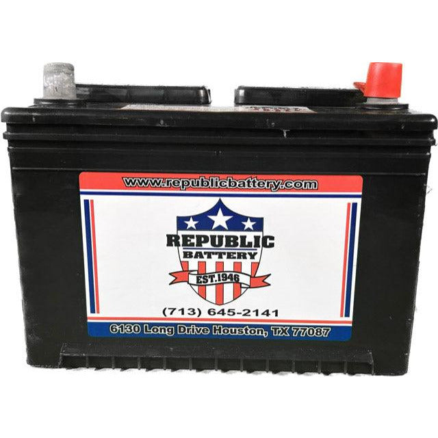 58R-1 Battery 58R Group Size, Wet Cell, 525cca 650ca  1yr Warranty Republic Brand - Republic Battery Online