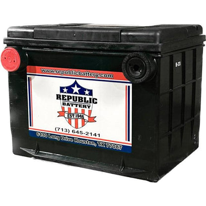 75-3 Battery: 75Group Size, 630cca 810ca 3yr Warranty Republic Brand - Republic Battery Online