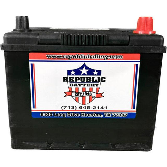 85-1 Battery 85 Group Size, Wet Cell, 610cca 760ca 1yr Warranty Republic Brand - Republic Battery Online