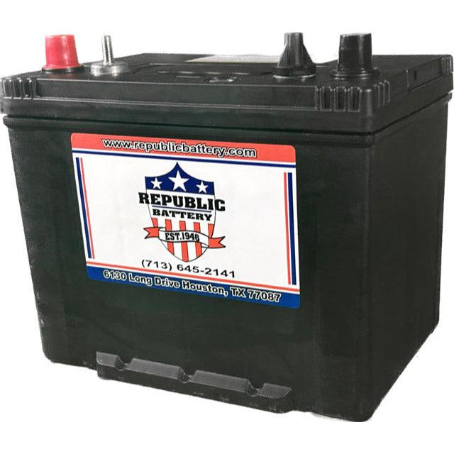 DC24-6 Deep Cycle Battery 24M Group Size, Wet Cell, 540cca 675mca, 130 Reserve Capacity - Republic Battery Online