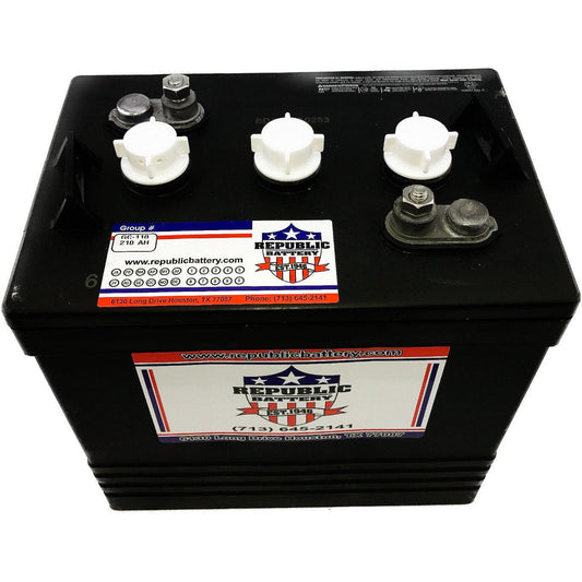 COMING AUG 2023| RGC-105 (T105 Replacement) 6V 225AH Flooded Deep Cycle Battery - Republic Battery Online